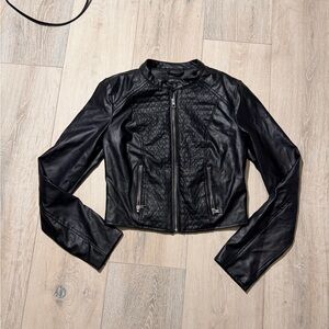 New Look Black Leather Jacket